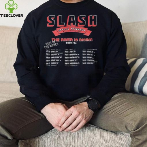 Official slash the river is rising tour 2024 rest of the world shirt