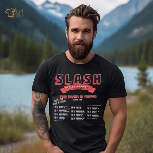 Official slash the river is rising tour 2024 rest of the world shirt