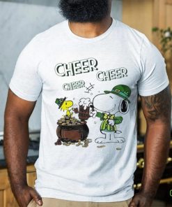 Official snoopy And Woodstock Cheer Cheer Beer St Patrick’s Day 2024 Shirt