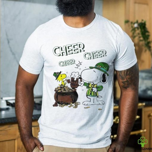 Official snoopy And Woodstock Cheer Cheer Beer St Patrick’s Day 2024 Shirt