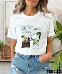 Official snoopy And Woodstock Cheer Cheer Beer St Patrick's Day Shirt