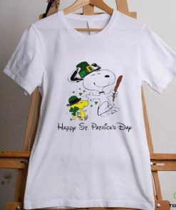 Official snoopy And Woodstock Happy St Patrick’s Day 2024 Shirt