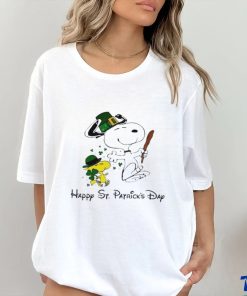 Official snoopy And Woodstock Happy St Patrick’s Day 2024 Shirt