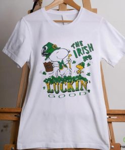 Official snoopy And Woodstock The Irish Are Luckin’ Good St Patrick’s Day Shirt