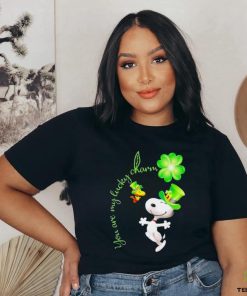 Official snoopy And Woodstock You Are My Lucky Charm St Patrick’s Day 2024 Shirt