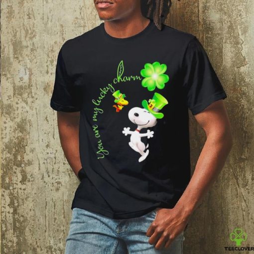 Official snoopy And Woodstock You Are My Lucky Charm St Patrick’s Day 2024 Shirt