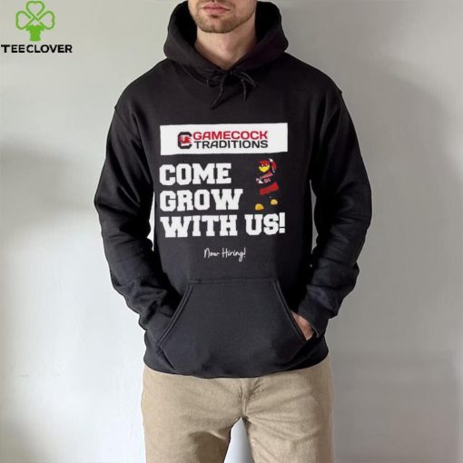 Official south Carolina Gamecocks come grow with us shirt