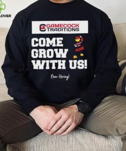 Official south Carolina Gamecocks come grow with us shirt