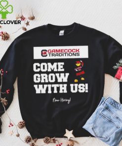 Official south Carolina Gamecocks come grow with us shirt