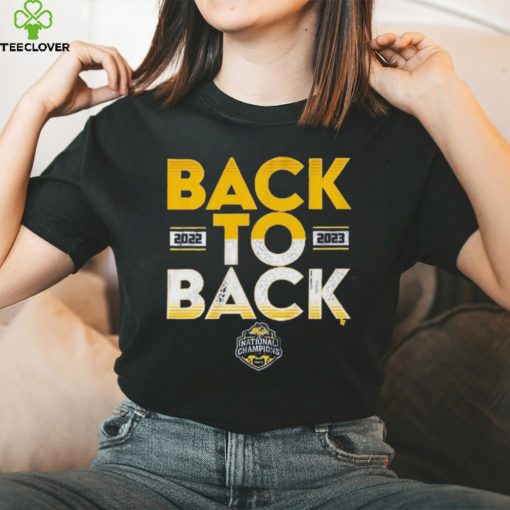 Official south Dakota State Football Back to back National Champions Logo Shirt