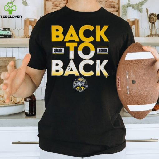 Official south Dakota State Football Back to back National Champions Logo Shirt
