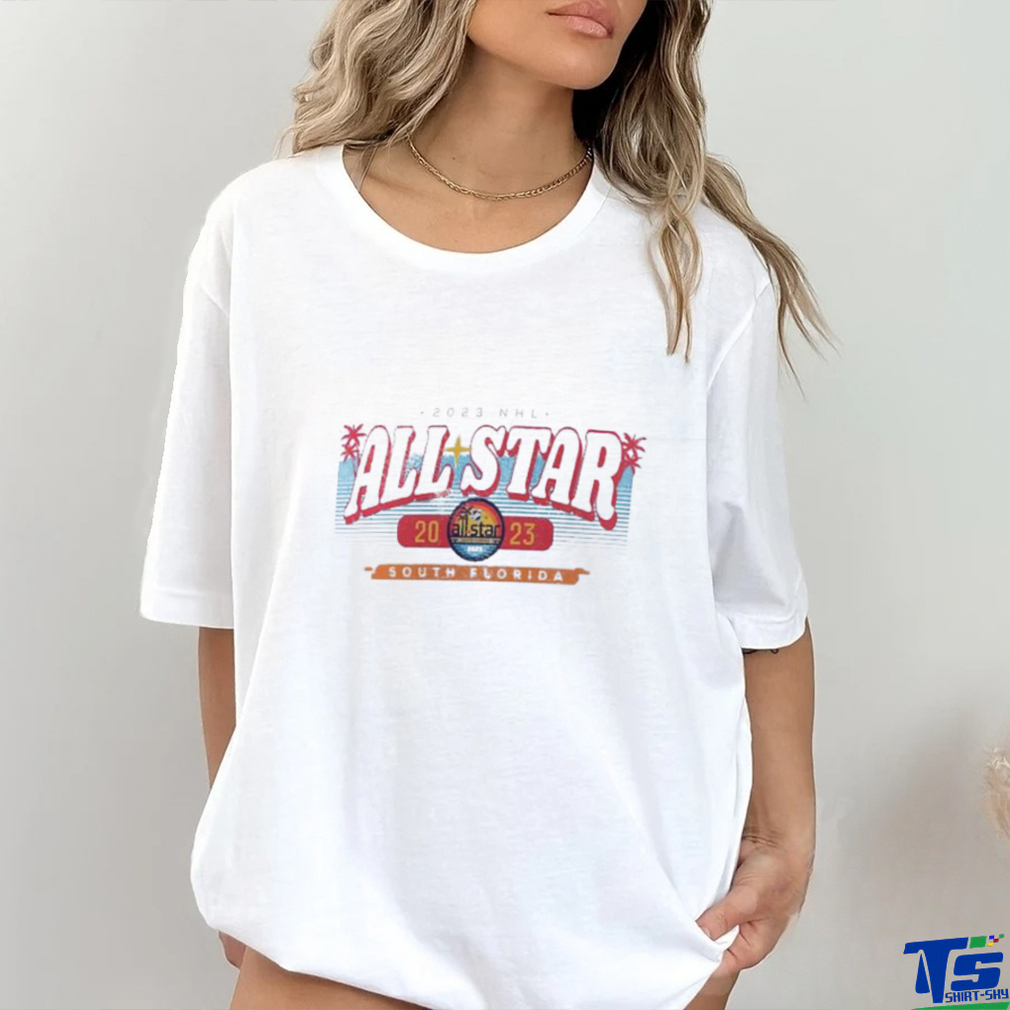 Official south Florida 2023 NHL All Star Game Good Vibes T Shirt Official south Florida 2023 NHL All Star Game Good Vibes T Shirt