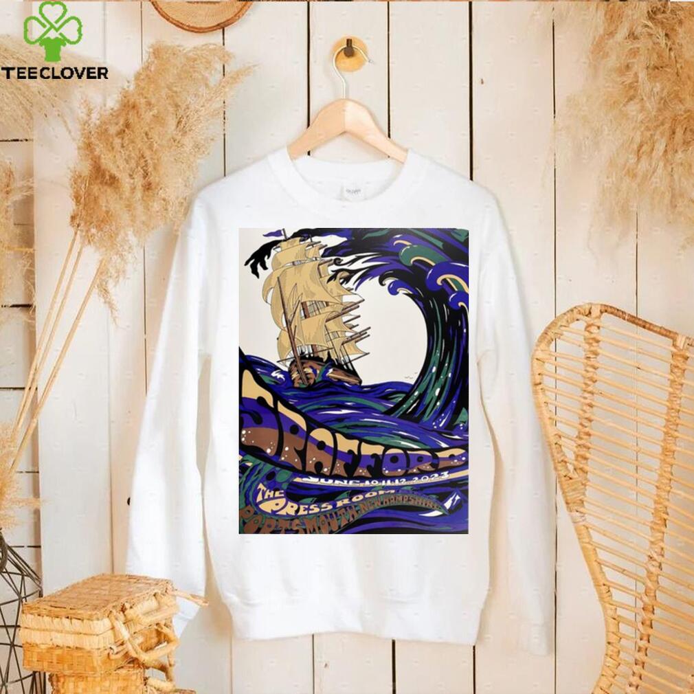 Official spafford The Press Room Upstairs Portsmouth, NH June 12 2023 Shirt Official spafford The Press Room Upstairs Portsmouth, NH June 12 2023 Shirt