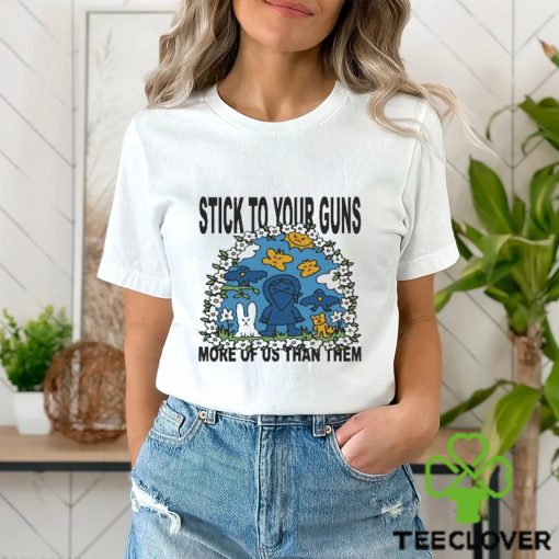 Official stick to your guns more of us than them T hoodie, sweater, longsleeve, shirt v-neck, t-shirts