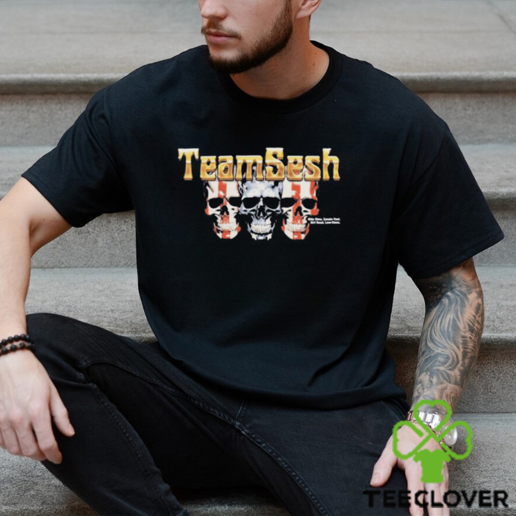 Official team sesh ride slow smoke fast dirt road low class T shirt