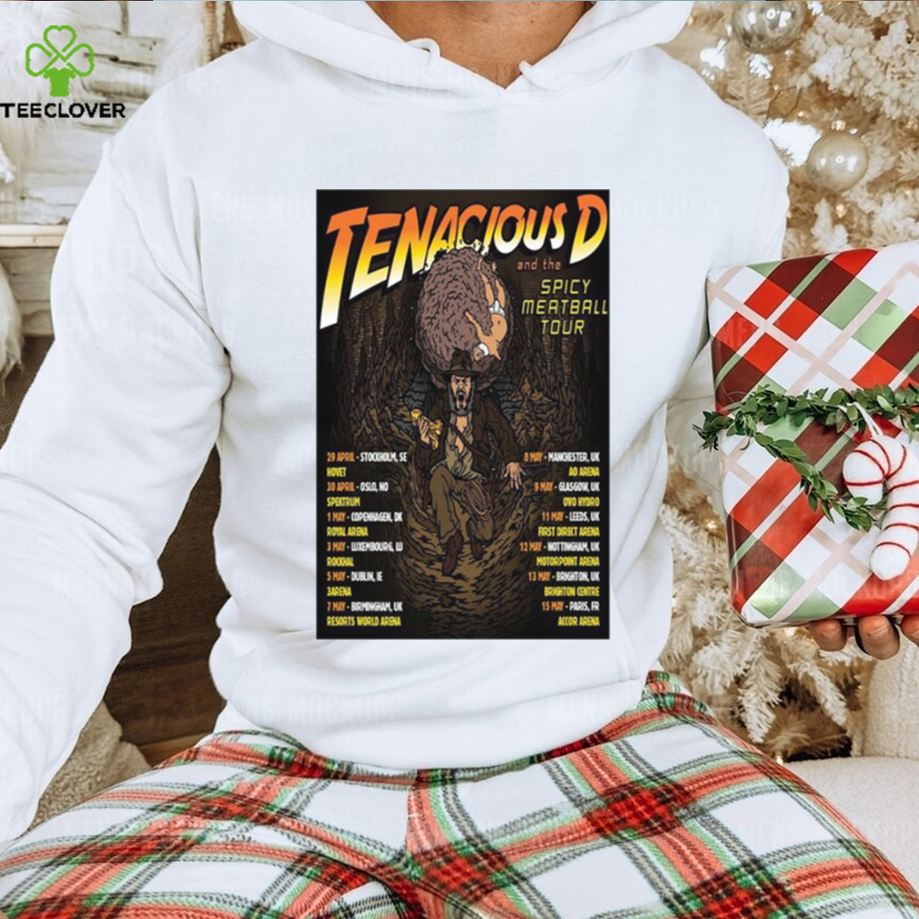 Official tenaciousd spicy meatball tour 2023 poster shirt Official tenaciousd spicy meatball tour 2023 poster shirt