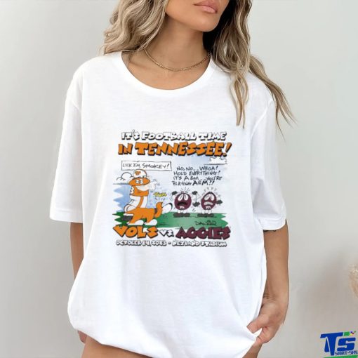 Official tennessee Volunteers Vs Texas A&M Aggies It’s Football Time In Tennessee october 14 2023 Neyland Stadium Shirt