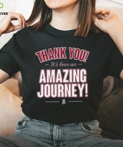 Official thank You Nick Saban It’s Been An Amazing Journey Shirt