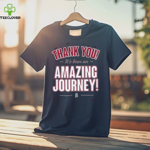 Official thank You Nick Saban It’s Been An Amazing Journey Shirt
