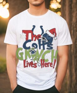 Official the Colts Grinch Lives Here Christmas T Shirt 4 Official the Colts Grinch Lives Here Christmas T Shirt