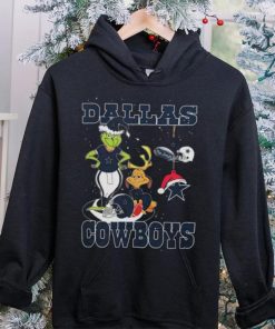 Official the Grinch And Dog Dallas Cowboys Ornament Christmas 2023 Shirt