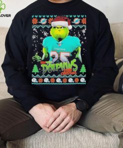 Official the Grinch How The Miami Dolphins Stole Christmas T shirt