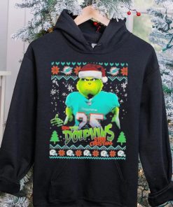 Official the Grinch How The Miami Dolphins Stole Christmas T hoodie, sweater, longsleeve, shirt v-neck, t-shirt