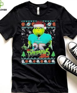 Official the Grinch How The Miami Dolphins Stole Christmas T hoodie, sweater, longsleeve, shirt v-neck, t-shirt