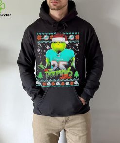 Official the Grinch How The Miami Dolphins Stole Christmas T hoodie, sweater, longsleeve, shirt v-neck, t-shirt