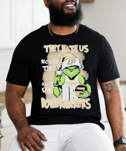 Official the Grinch They Hate Us Because Ain’t Us Purdue Boilermakers Christmas T Shirt