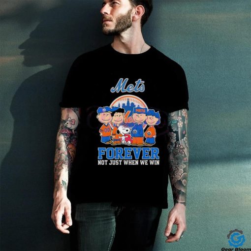 Official the Peanuts New York Mets Forever Not Just When We Win 2024 Shirt