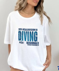 Official the Road to Greensboro 2024 NCAA Division III Swimming & Diving Regionals Shirt