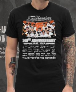 Official the San Francisco 140th Anniversary 1883 2023 Shirt