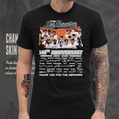 Official the San Francisco 140th Anniversary 1883 2023 Shirt