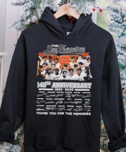 Official the San Francisco 140th Anniversary 1883 2023 Shirt