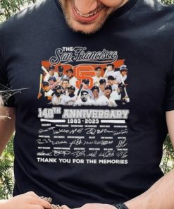 Official the San Francisco 140th Anniversary 1883 2023 Shirt