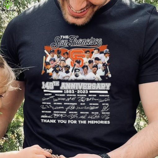 Official the San Francisco 140th Anniversary 1883 2023 Shirt