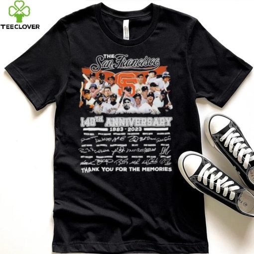 Official the San Francisco 140th Anniversary 1883 2023 Shirt