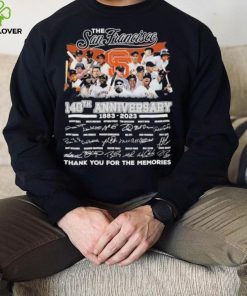 Official the San Francisco 140th Anniversary 1883 2023 Shirt