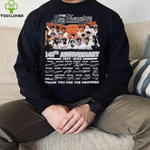 Official the San Francisco 140th Anniversary 1883 2023 Shirt