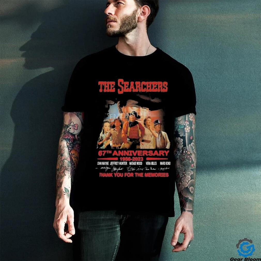 Official the Searchers 67th Anniversary 1956 2023 Thank You For The Memories Signatures Shirt Official the Searchers 67th Anniversary 1956 2023 Thank You For The Memories Signatures Shirt