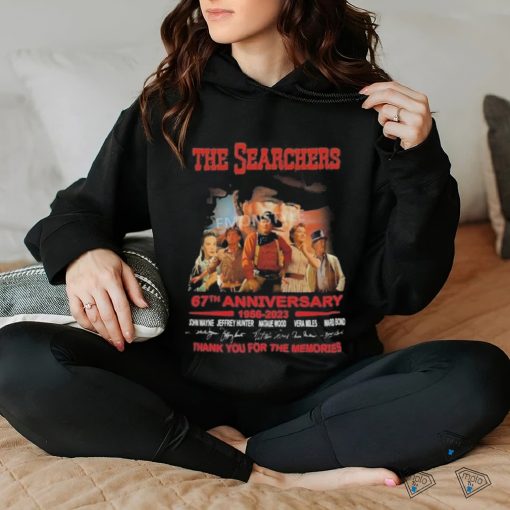 Official the Searchers 67th Anniversary 1956 2023 Thank You For The Memories Signatures Shirt