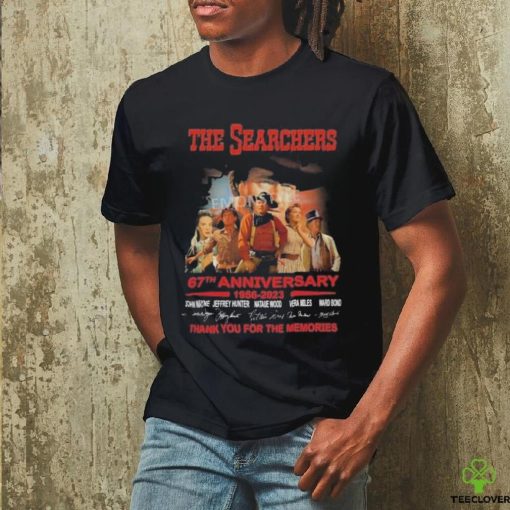 Official the Searchers 67th Anniversary 1956 2023 Thank You For The Memories Signatures Shirt