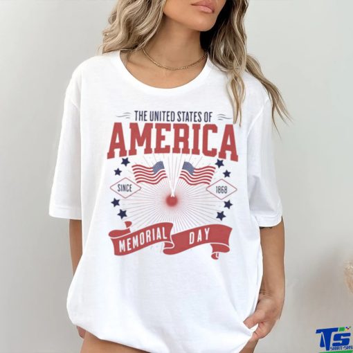 Official the United States Of America Since 1868 Memorial Day Weekend hoodie, sweater, longsleeve, shirt v-neck, t-shirt