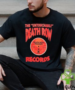 Official the Untouchable Death Row Records T Shirt Small Black Dr Dre Snoop Dogg Shirt