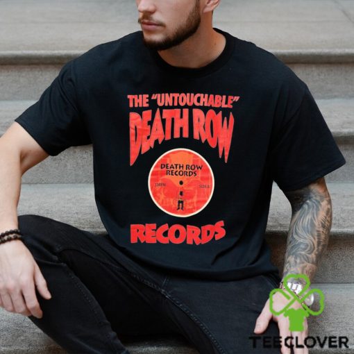 Official the Untouchable Death Row Records T Shirt Small Black Dr Dre Snoop Dogg Shirt