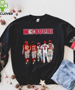 Official the missouri sports teams signatures T hoodie, sweater, longsleeve, shirt v-neck, t-shirt