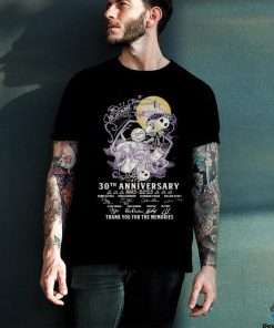 Official the nightmare before Christmas 30th anniversary 1993 2023 thank you for the memories shirt