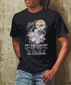 Official the nightmare before Christmas 30th anniversary 1993 2023 thank you for the memories shirt