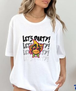 Official the savannah bananas merch party animails let's party shirt 2 Official the savannah bananas merch party animails let's party shirt